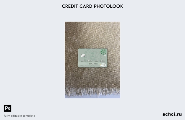 цифровая загрузка Ирак Rafidain Bank версия дебетовой карты Visa фотошаблон лице